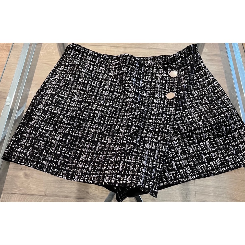 Tweed Patterned Skort